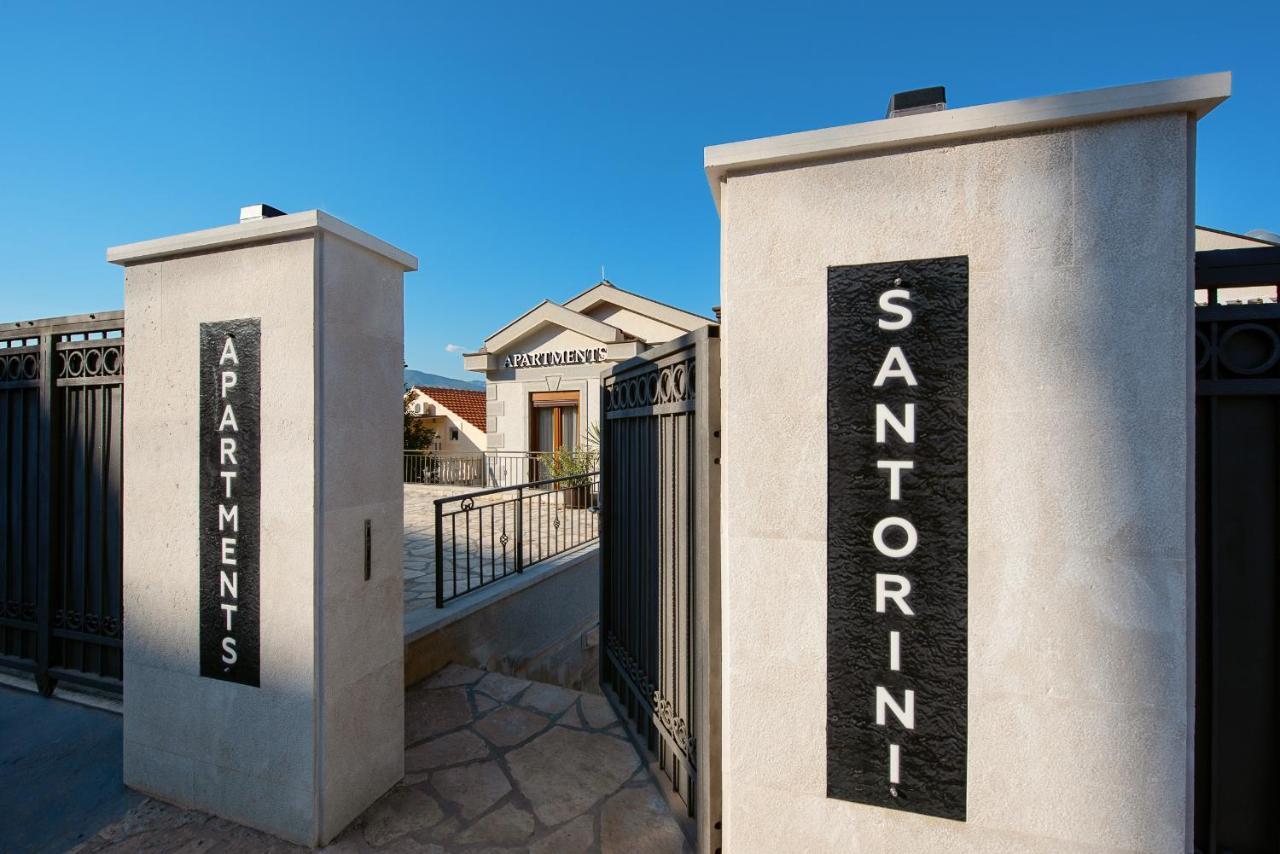 Santorini Apart Hotel Krasići Dış mekan fotoğraf